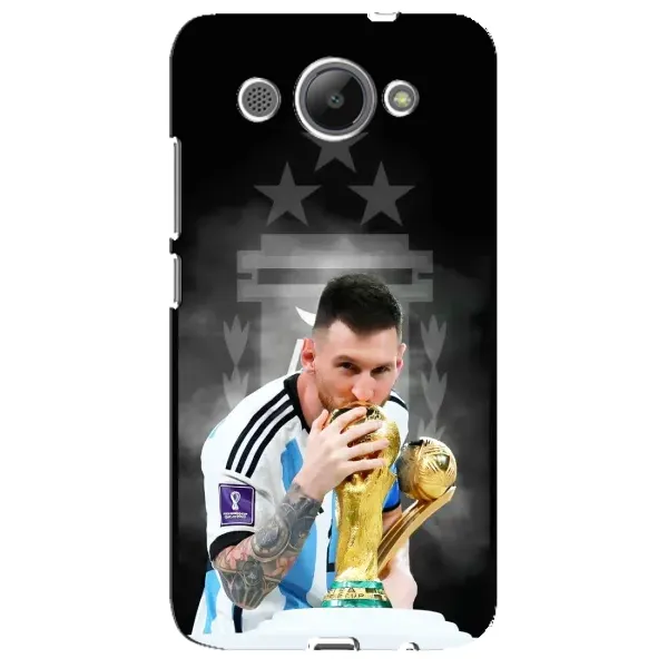 Чехол с принтом «Месси Чемпион» для Huawei Y3 2017