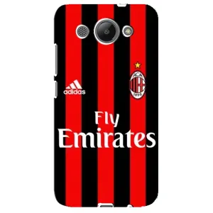 Чохли для Huawei Y3 2017 (VPrint) - Футбольні клуби (Milan)