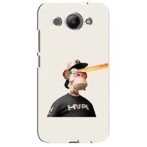 Чехлы с Обезьянами NFT для Huawei Y3 2017 (AlphaPrint) (обезьяна NFT в очках)