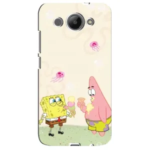Чехол с принтом «Патрик и Боб» для Huawei Y3 2017