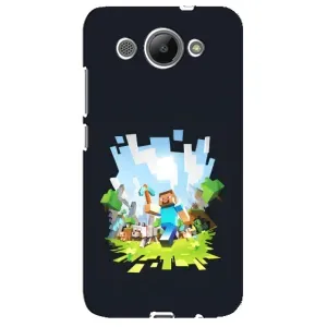 Чохол Майнкрафт на Huawei Y3 2017 (AlphaPrint) Minecraft (персонажі Minecraft)