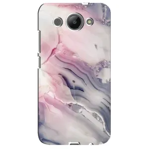 Мраморный чехол на Huawei Y3 2017 (VPrint) (Пурпурный Мрамор)