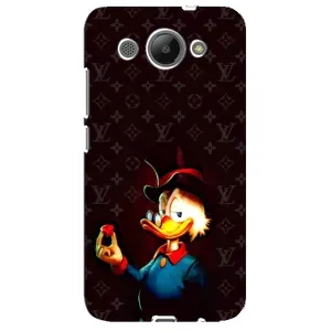 Чехлы для Huawei Y3 2017 - Скрудж МакДак Louis Vuitton (PREMIUMPrint) (Скрудж с бриллиантом)