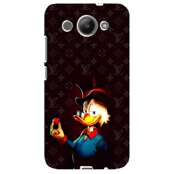 Чехол с принтом «Скрудж с бриллиантом» для Huawei Y3 2017 Чехол с принтом «Скрудж с бриллиантом» для Huawei Y3 2017
