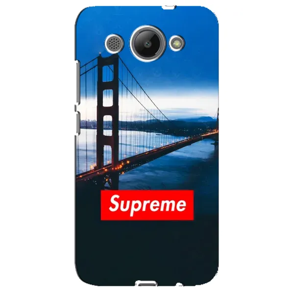 Чохол з принтом «Стиль Supreme» для Huawei Y3 2017 Чохол з принтом «Стиль Supreme» для Huawei Y3 2017