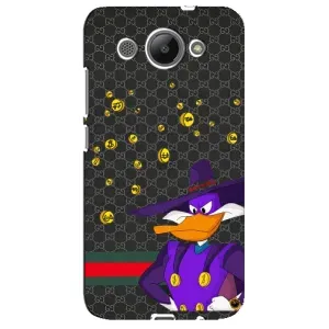 Бренднові Чохли для Huawei Y3 2017 - (PREMIUMPrint) (Утка Гуччі)