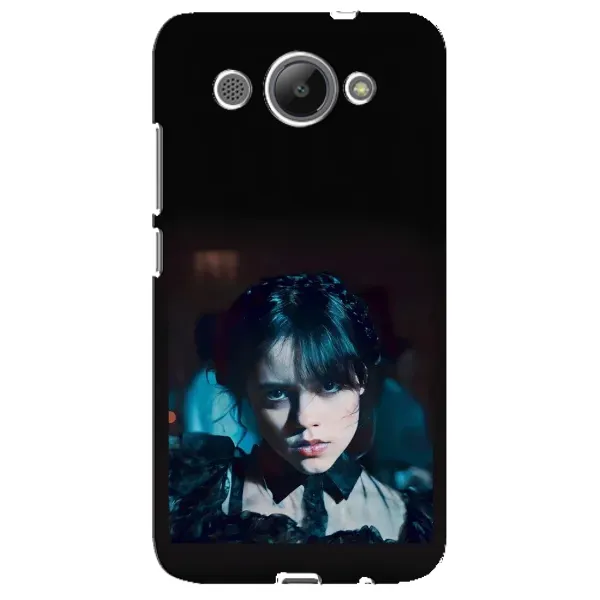 Чехол с принтом «взгляд Уэнздей» для Huawei Y3 2017