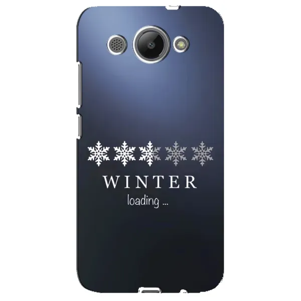 Чохол з принтом «Winter loading» для Huawei Y3 2017 Чохол з принтом «Winter loading» для Huawei Y3 2017