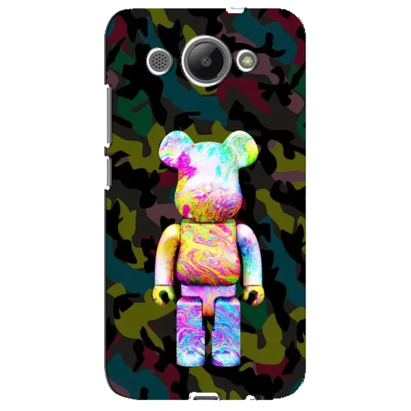 Чохол з принтом «Яскравий Bearbrick» для Huawei Y3 2017