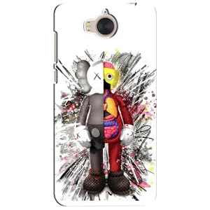 Чохли для Huawei Y5-2017, MYA - Bearbrick Louis Vuitton (PREMIUMPrint) (Беарбрік)