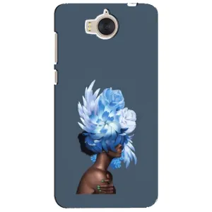 Чехлы (ART) Цветы на Huawei Y5-2017, MYA (VPrint) (Цветы на голове)