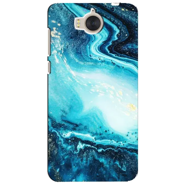 Чехол с принтом «Голубой мрамор» для Huawei Y5 2017 (MYA) Чехол с принтом «Голубой мрамор» для Huawei Y5 2017 (MYA)