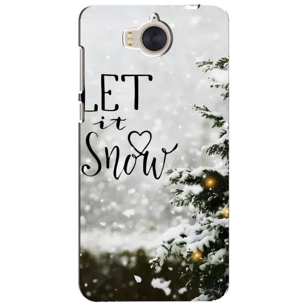 Чехол с принтом «Let it snow» для Huawei Y5 2017 (MYA) Чехол с принтом «Let it snow» для Huawei Y5 2017 (MYA)