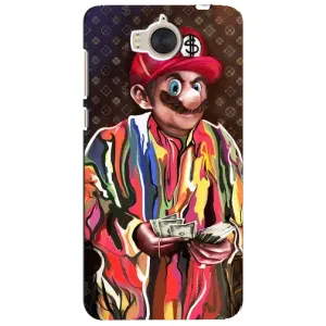 Бренднові Чохли для Huawei Y5-2017, MYA - (PREMIUMPrint) (Mario LV)
