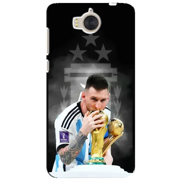 Чохол з принтом «Мессі Чемпіон» для Huawei Y5 2017 (MYA)