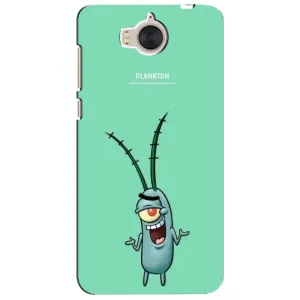 Чехол с принтом «Персонаж Планктон» для Huawei Y5 2017 (MYA)