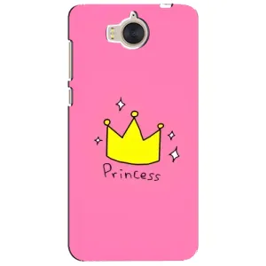 Чохол з картинкою (Стильні) Хуавей У5 2017 - (AlphaPrint) (Princess)