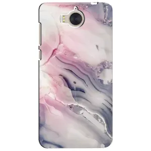Мраморный чехол на Huawei Y5-2017, MYA (VPrint) (Пурпурный Мрамор)