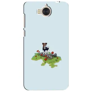 Чехлы с картинкой собаки Патрон для Huawei Y5-2017, MYA (AlphaPrint) (Сапер Пес)