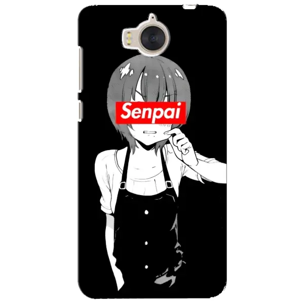 Чохол з принтом «Senpai» для Huawei Y5 2017 (MYA)