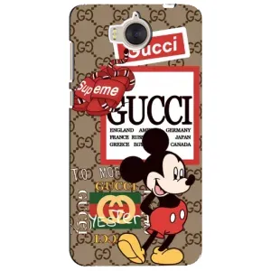 Чехол Disney Mouse Huawei Y5-2017, MYA (PREMIUMPrint) (Стильный Микки)