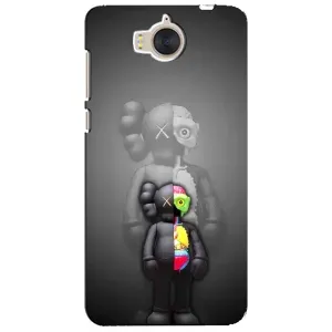 Чохли для Huawei Y5-2017, MYA - Bearbrick Louis Vuitton (PREMIUMPrint) (Тіло Bearbrick)