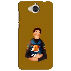 Чехлы с картинкой собаки Патрон для Huawei Y5-2017, MYA (AlphaPrint) (ЗСУ Патрон)