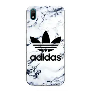 Чохли Адидас для Huawei Y5 2019 (AlphaPrint) (Адідас на мраморі)