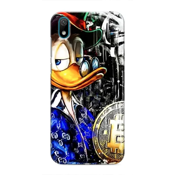 Чохол з принтом «Біткойн Скрудж» для Huawei Y5 2019