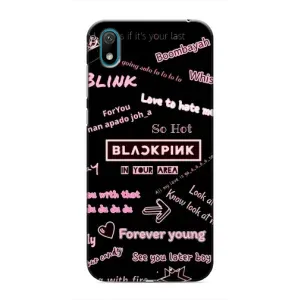 Чехол с музыкальной группой для Huawei Y5 2019 (BLACKPINK)