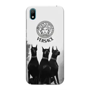 Чехлы VERSACE для Хуавей У5 2019 (PREMIUMPrint) (Доберман Версаче)