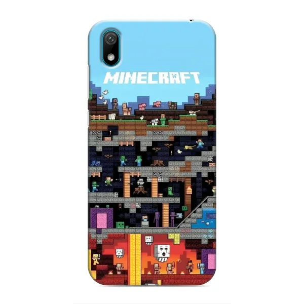 Чохол з принтом «фон Minecraft» для Huawei Y5 2019
