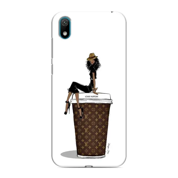 Чохол з принтом «кава LOUIS VUITTON» для Huawei Y5 2019