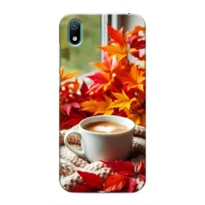 Чохол з унікальним дизайном 'Осінь з кавою' для Huawei Y5 2019