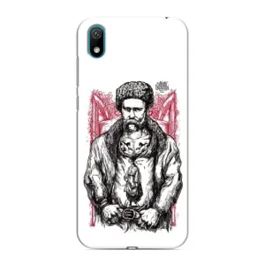 Чохли для Huawei Y5 2019 с принтом Тараса Шевченко (AlphaPrint) (Козак Шевченко)