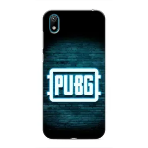 Чехол PUBG для Хуавей У5 2019 (AlphaPrint) (Лого PUBG)