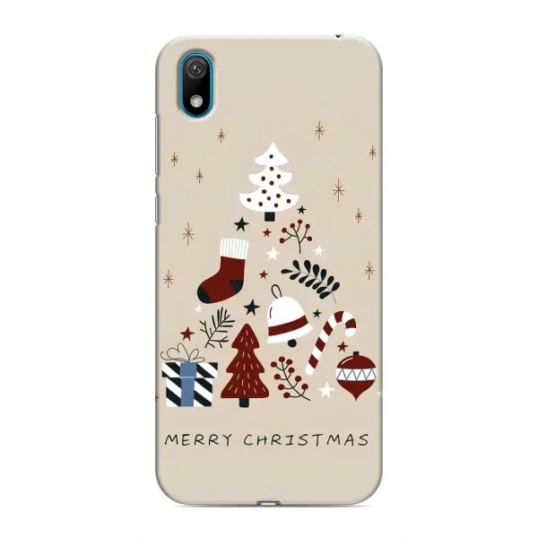 Чехол с принтом «Merry Christmas» для Huawei Y5 2019