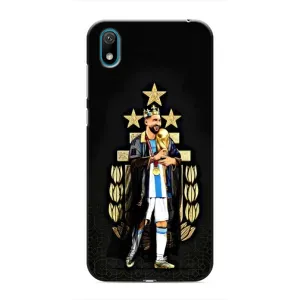 Чохли для Huawei Y5 2019 (Leo чемпіон) (AlphaPrint) (Мессі Король)