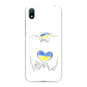 Чохол для Патріота України Huawei Y5 2019 - (AlphaPrint) (Мир Україні)