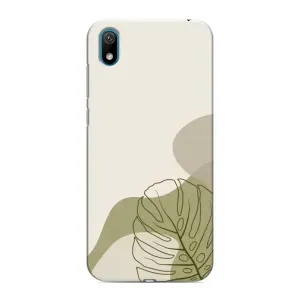 Чохол з принтом «Зелена монстера дизайн» для Huawei Y5 2019