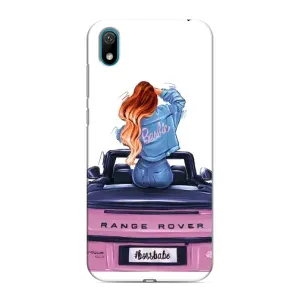 Чохол з друком для Huawei Y5 2019 - (Мода) (AlphaPrint) (На машині)