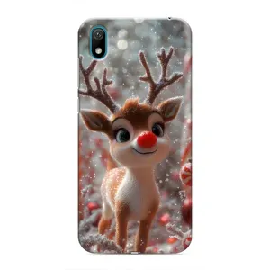 Яскравий чохол для Huawei Y5 2019 з Зимові Оленята