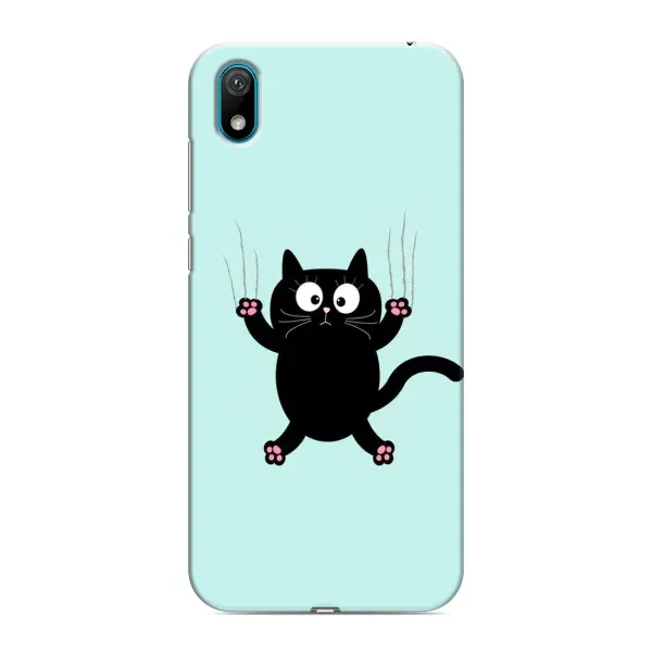 Чехол с принтом «Падающий кот» для Huawei Y5 2019