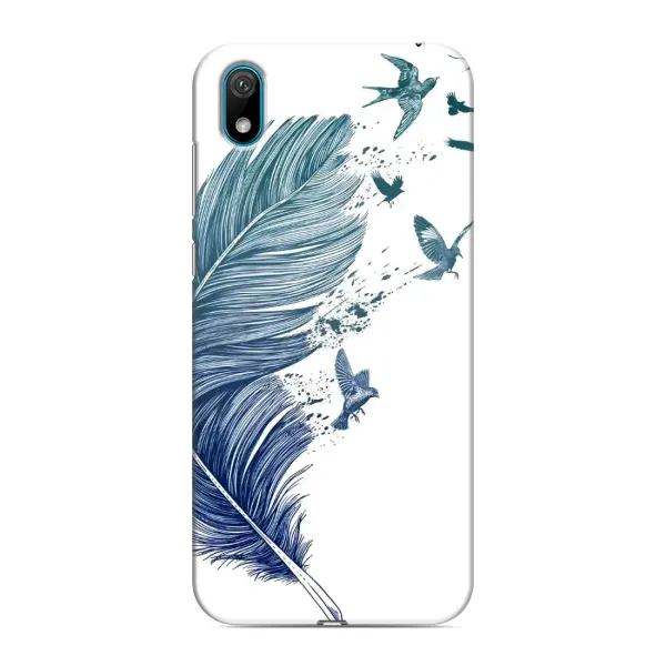 Чохол з принтом «Перо» для Huawei Y5 2019