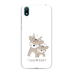 Чохли для мами на Huawei Y5 2019 (Оленята мама і малюк)