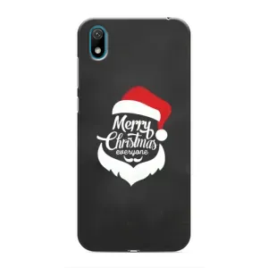 Рождественские Чехлы для Huawei Y5 2019 (VPrint) (Санта Крисмас)