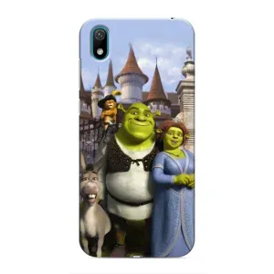 Чехол с мультфильмом Шрек на Huawei Y5 2019