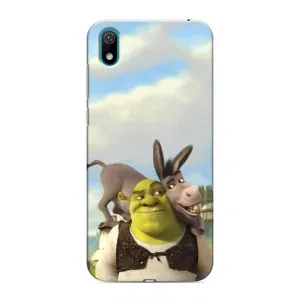 Чохол з принтом «Шрек та Осел» для Huawei Y5 2019