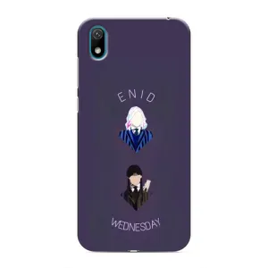 Чехлы Венсдей на Huawei Y5 2019 Уэнсдей (AlphaPrint) (Уэнздей и подруга)