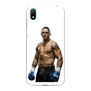 Чехол с картинкой Александр Усик для Huawei Y5 2019 (Усик на белом)